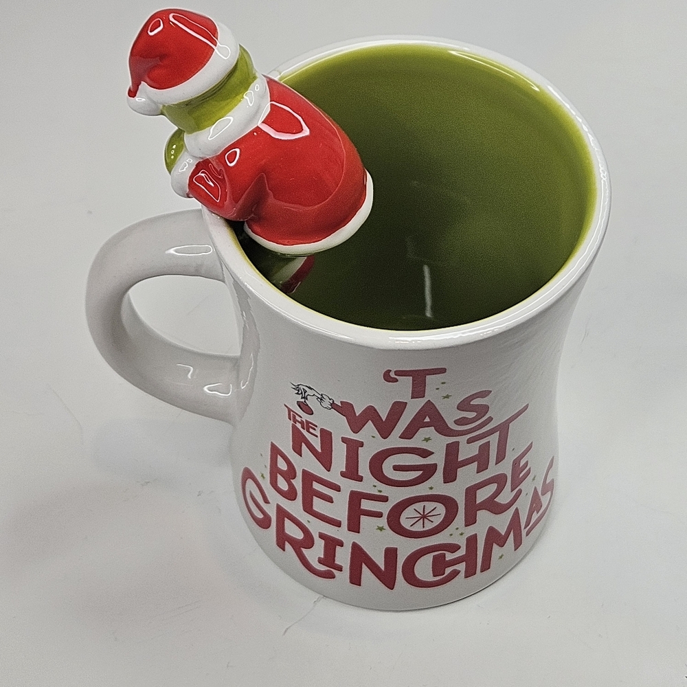 Dr. Seuss The Grinch Who Stole Christmas Coffee Mugs Grinchmas Set of 2 - Picture 13 of 15
